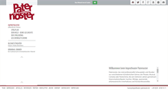 Desktop Screenshot of improtheater-paternoster.de