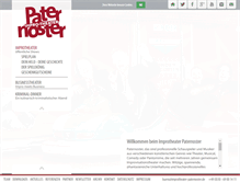 Tablet Screenshot of improtheater-paternoster.de